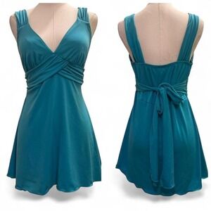 Speechless Y2K Party Top Tie Back sz M Stretchy Festival Coquette 2000s